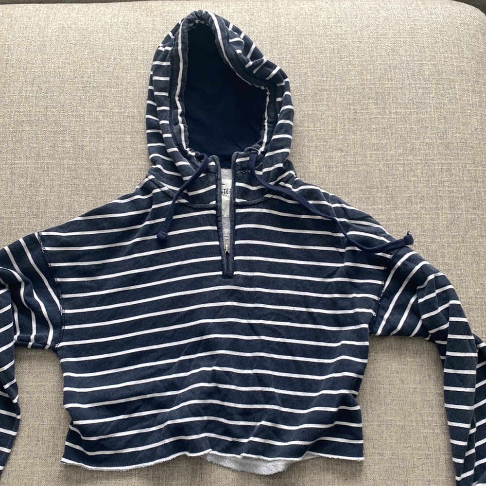 Hollister cropped sweatshirt